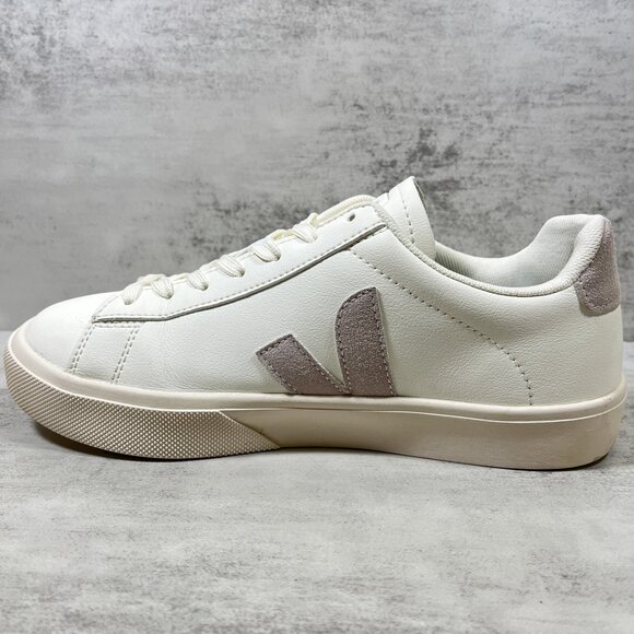 Veja Campo Leather Sneakers - Men's Size EU 40 / US 7 - White - Picture 5 of 9